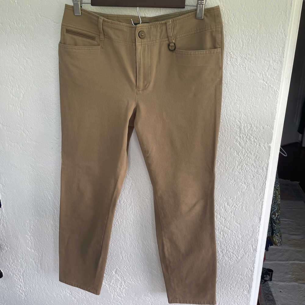 Lauren Ralph Lauren NWOT Jeans Womens Modern Straight Leg Pants Tan 6P